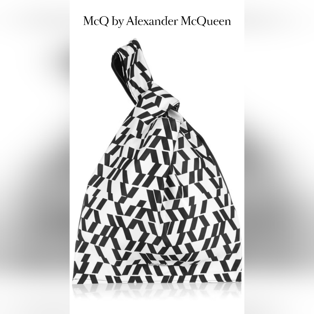 McQ by Alexander McQueen Knot Bag – Graphic Print 🖤